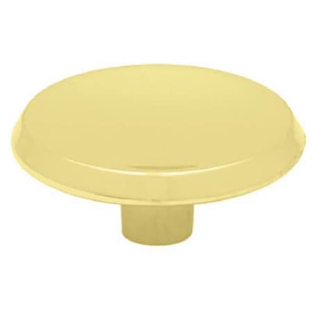 Liberty Hardware Liberty Hardware P65015H-PB-C 1.50 in. Diameter; Brass Plated; Concave Round Knob 326165